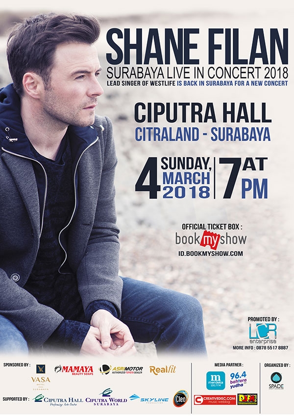 Shane Filan Surabaya Live In Concert 2018