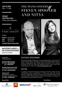 The Piano Concert of Stephen Spooner &amp; Nitya