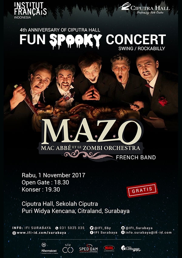 4th Anniversary of Ciputra Hall - Fun Spooky Concert